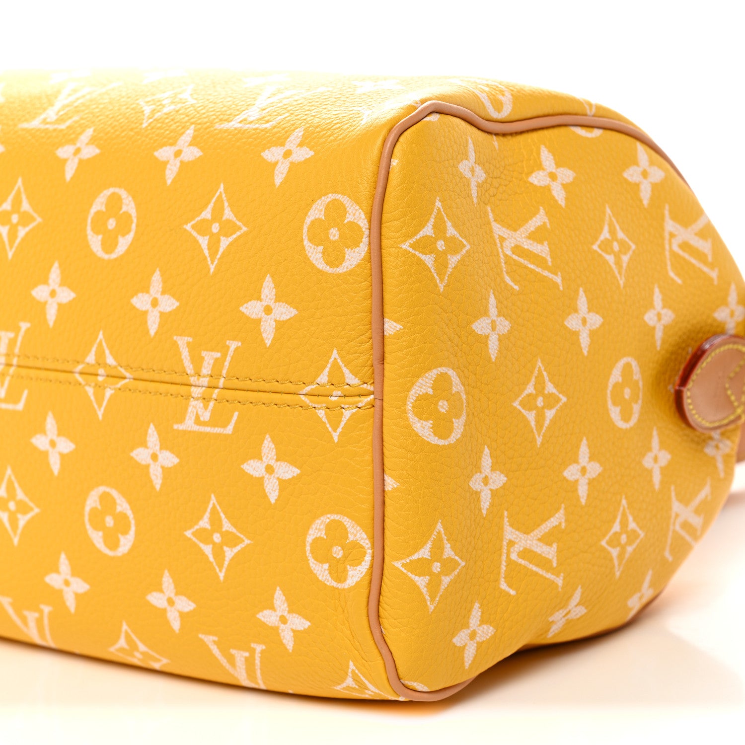 Louis Vuitton Calfskin Monogram Speedy P9 Bandouliere 25 Jaune Mat 10 of 10