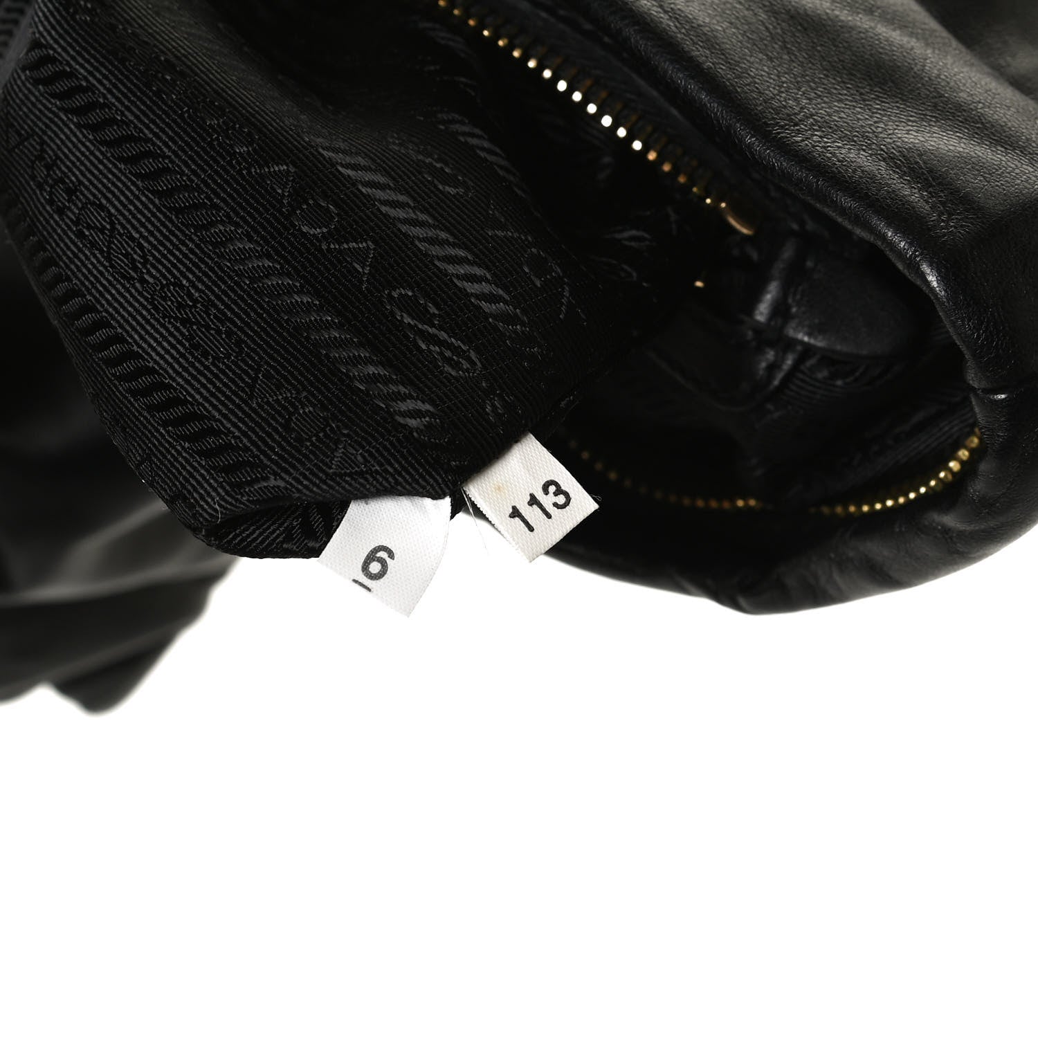 Prada Nappa Clutch Black 7 of 11
