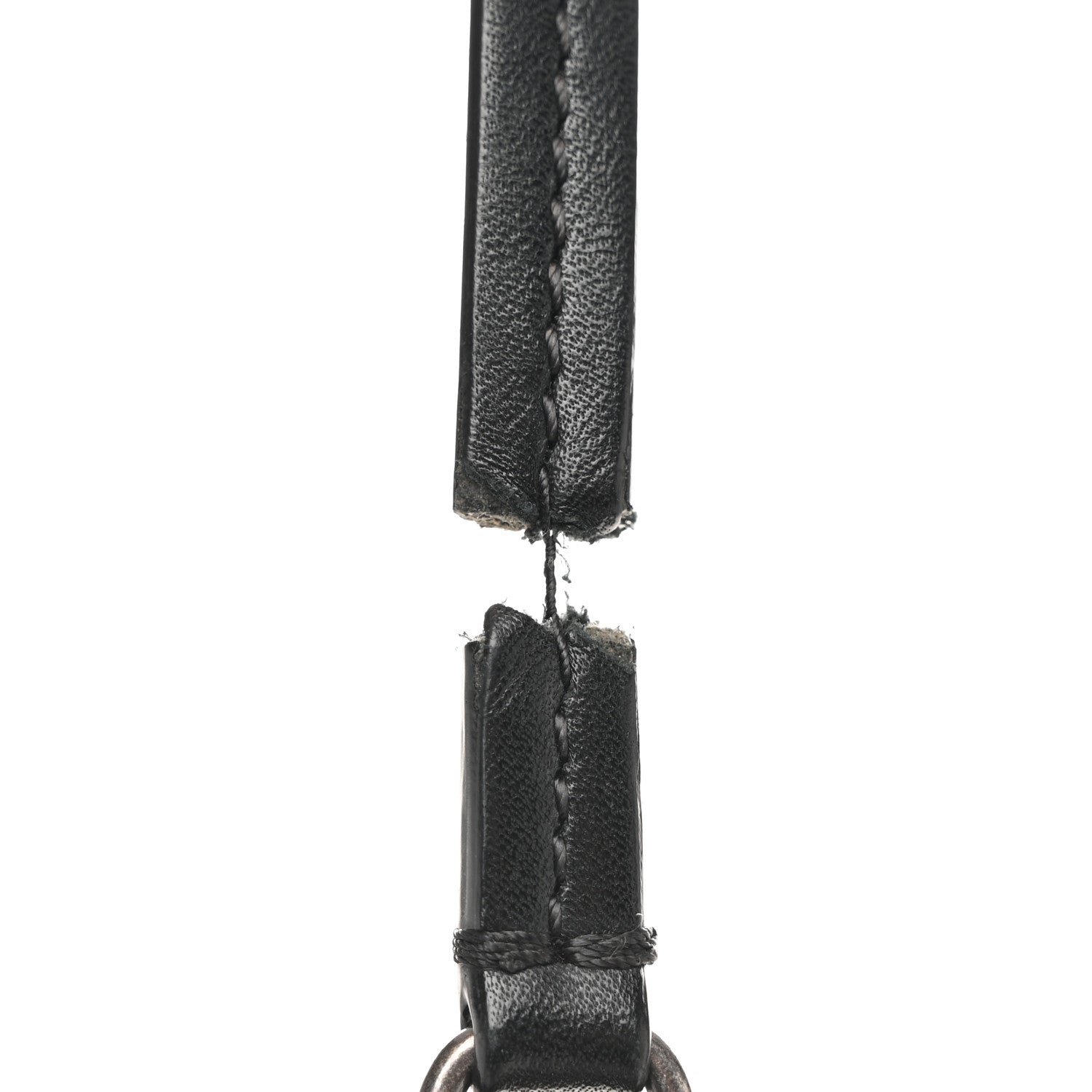 Chanel Lambskin Stitched Shopping Tote Black 11 of 12