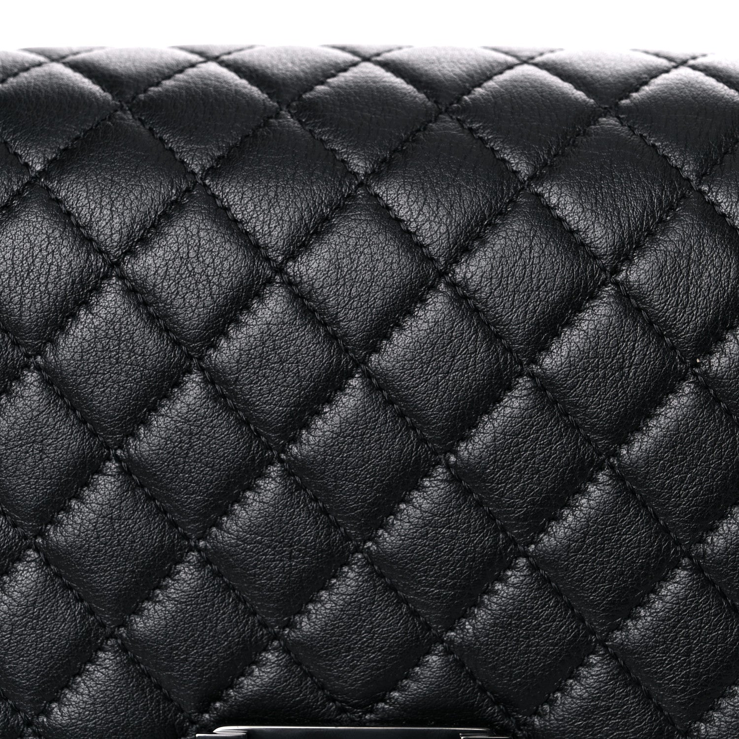 Chanel Calfskin Quilted Medium Boy Flap So Black 10 of 10