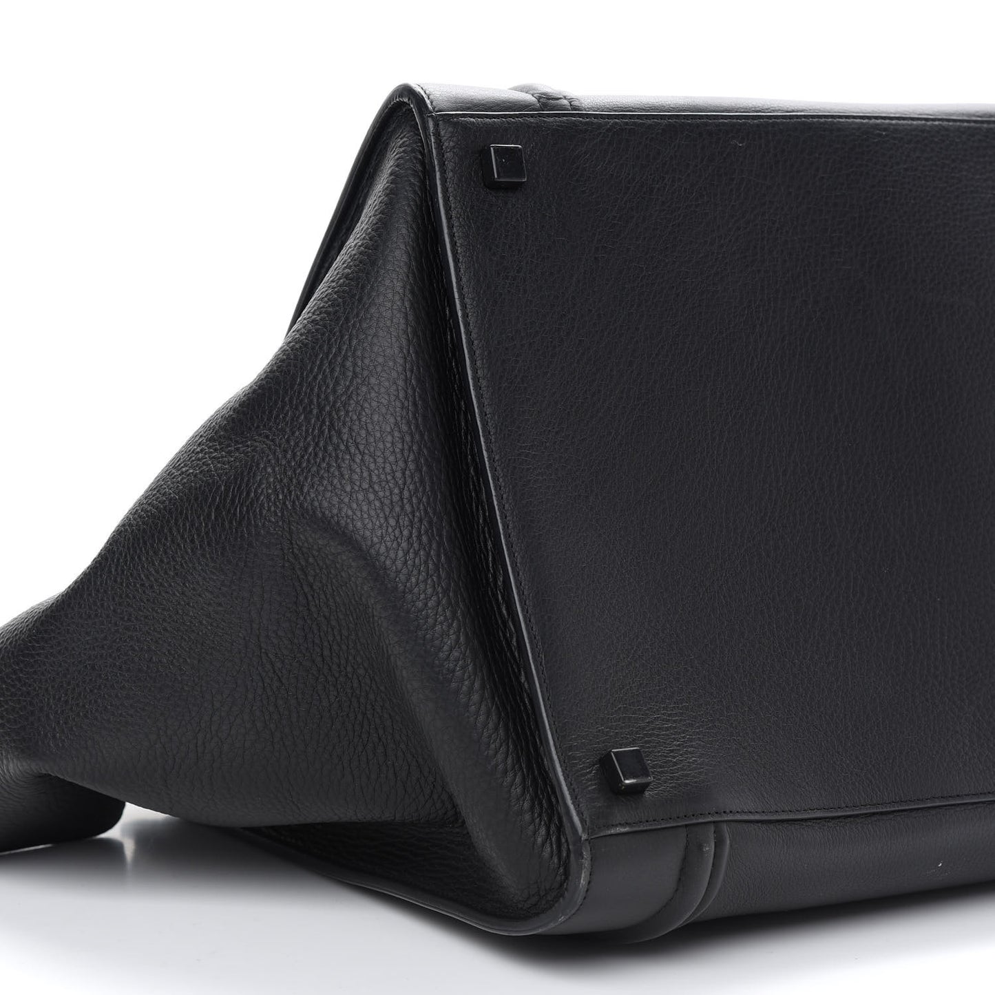 Supple Calfskin Medium Phantom Luggage Black