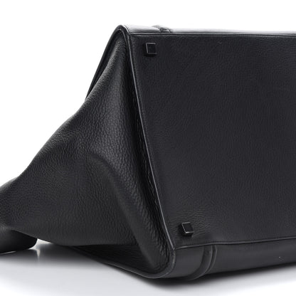 Celine Supple Calfskin Medium Phantom Luggage Black 8 of 11