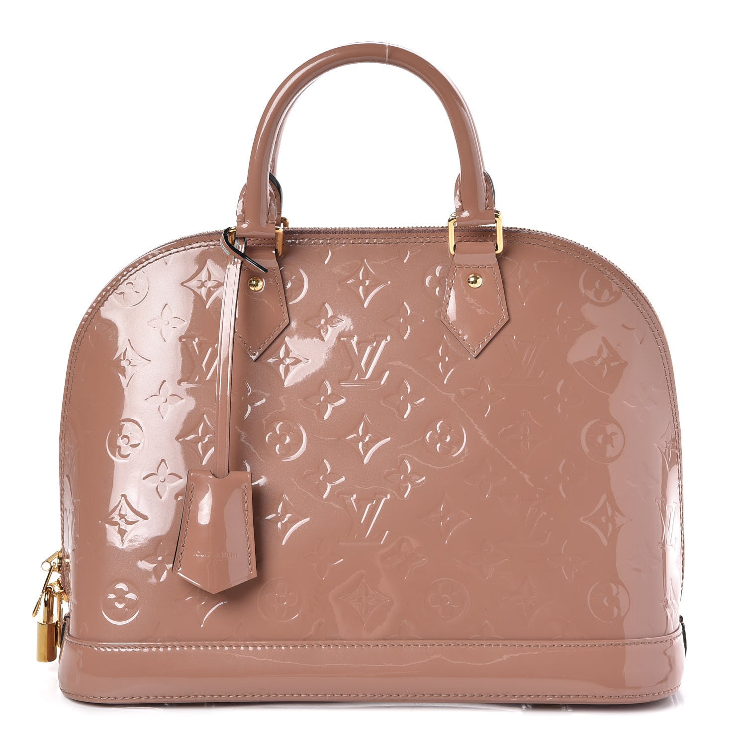 Louis Vuitton Vernis Alma PM Rose Velours 1 of 13