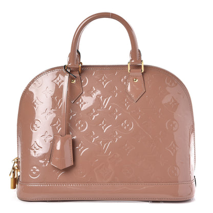 Louis Vuitton Vernis Alma PM Rose Velours 1 of 13