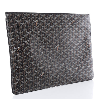Goyard Goyardine Senat Pochette GM Black 3 of 7