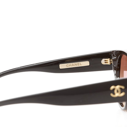 Chanel CC Cat Eye Sunglasses 6054 Brown 5 of 9