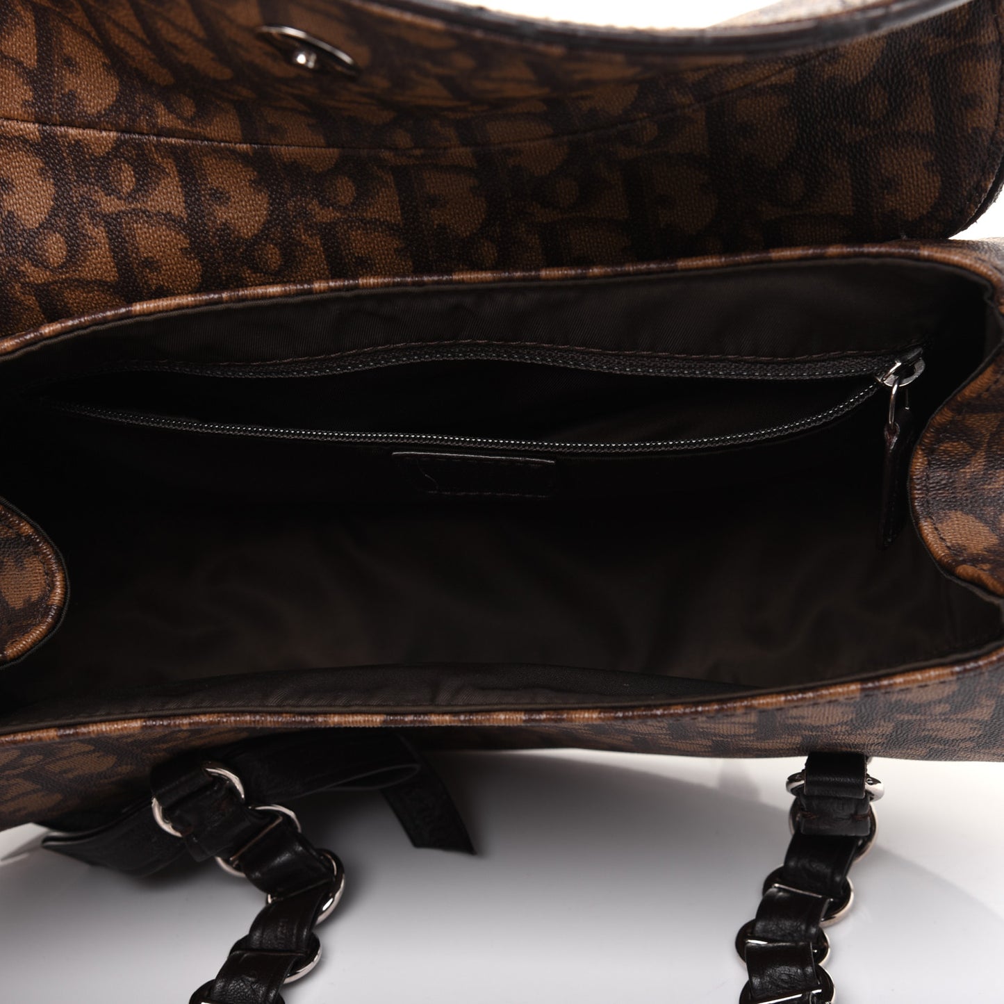 Monogram Romantique Trotter Bag Brown