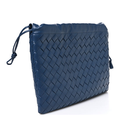 Bottega Veneta Nappa Intrecciato Medium Dustbag Blue Venezia 3 of 7