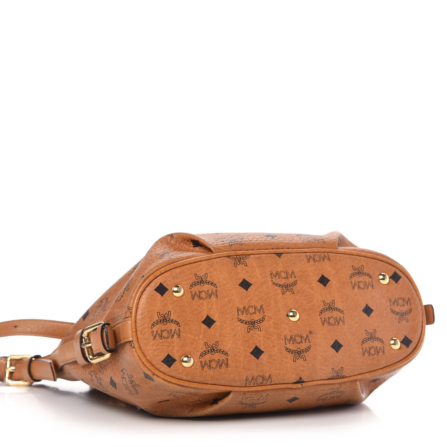 MCM Visetos Hobo Cognac 4 of 14