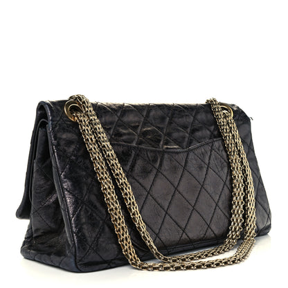 Chanel Aged Calfskin Quilted 2.55 Reissue 228 Flap Black 2 of 10