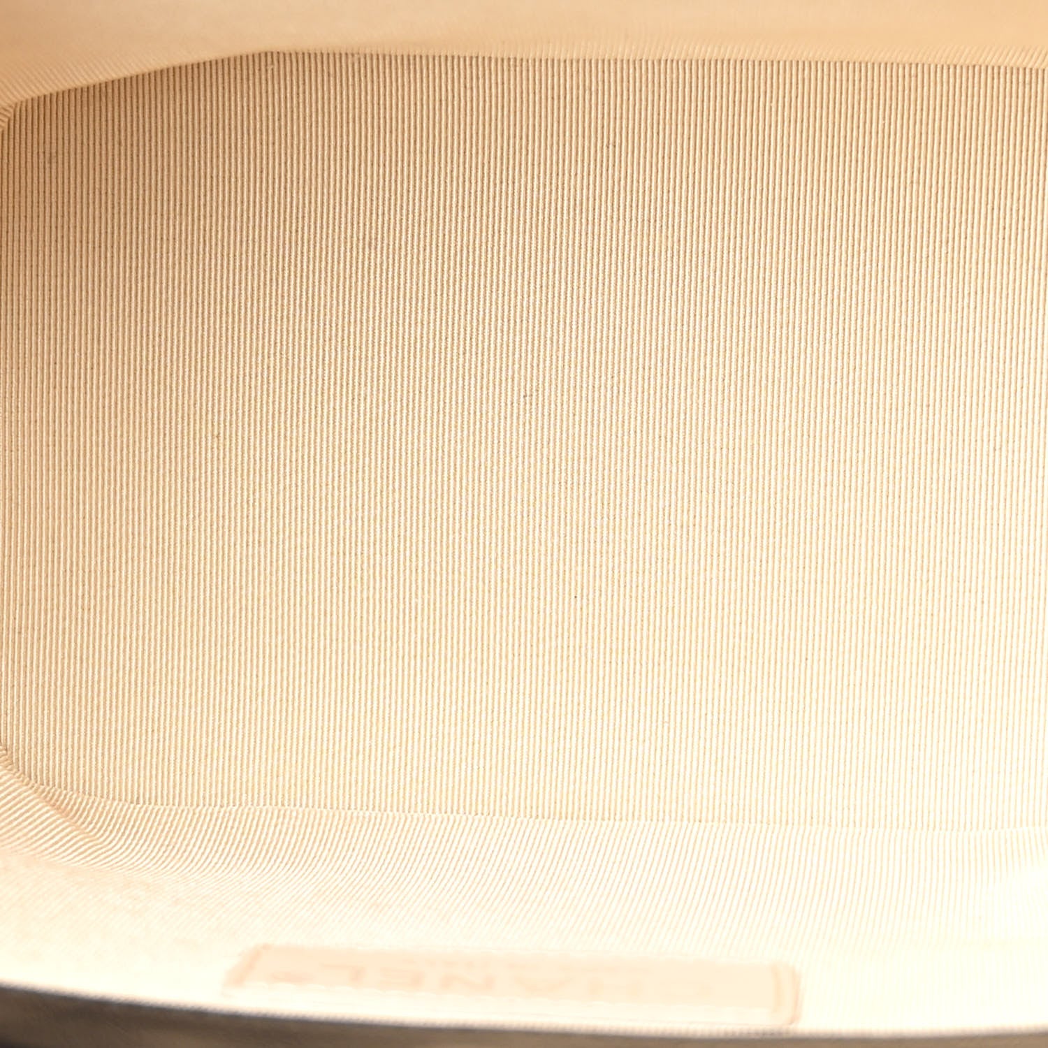 Chanel Calfskin Raffia Small Vanity Case Bag Black Beige 5 of 11