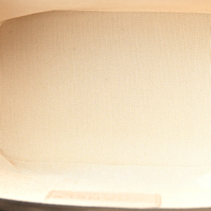 Chanel Calfskin Raffia Small Vanity Case Bag Black Beige 5 of 11