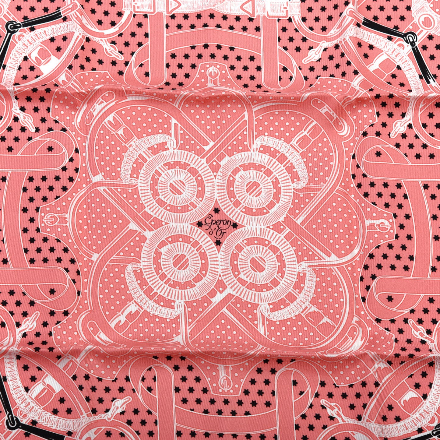 Silk Les Voitures A Transformation Bandana Scarf 55 Rose Malabar White Black