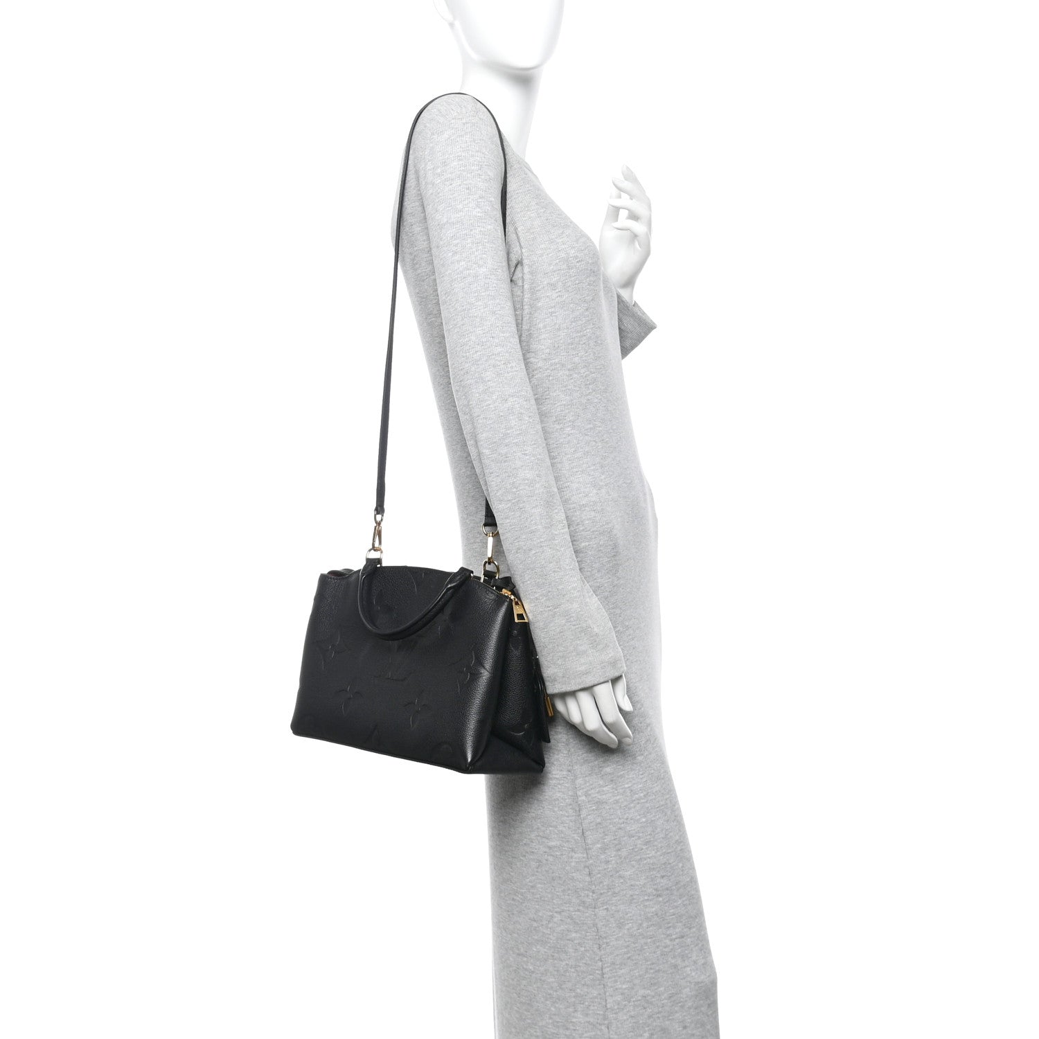 Louis Vuitton Empreinte Monogram Giant Petit Palais Black 2 of 9