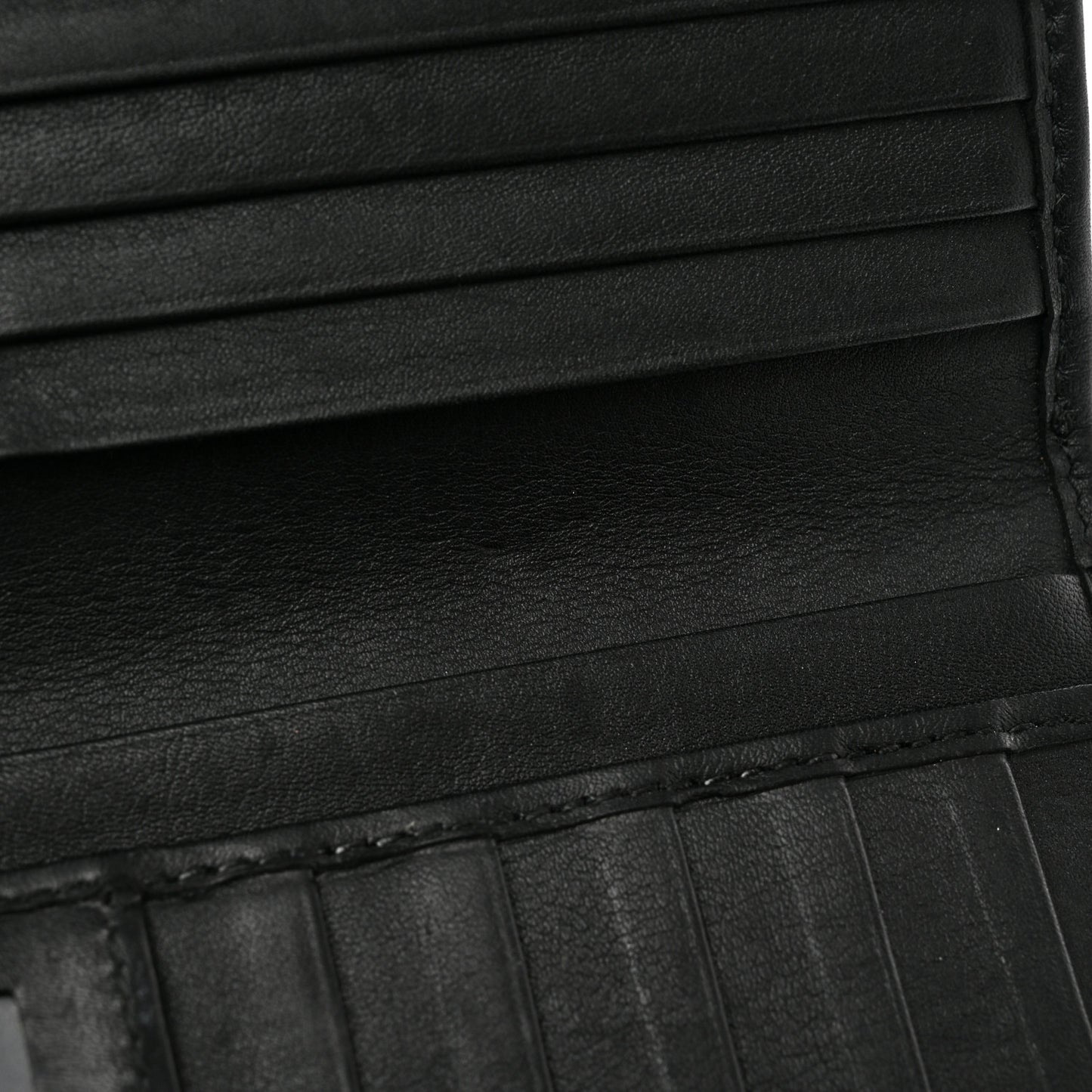 Soft Microguccissima Continental Zip Wallet Black