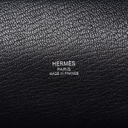 Hermes Taurillon Clemence Jypsiere 28 Black 6 of 8