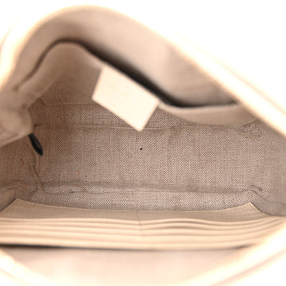 Gucci Monogram Dollar Calfskin Mini Bree Messenger Bag Beige Ebony Avoire 5 of 13