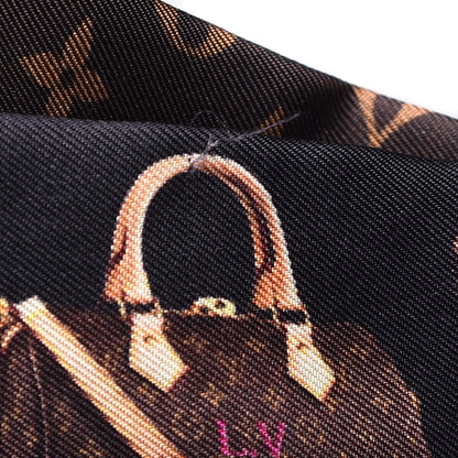 Louis Vuitton Silk Monogram Tribute to Speedy BB Bandeau 4 of 4