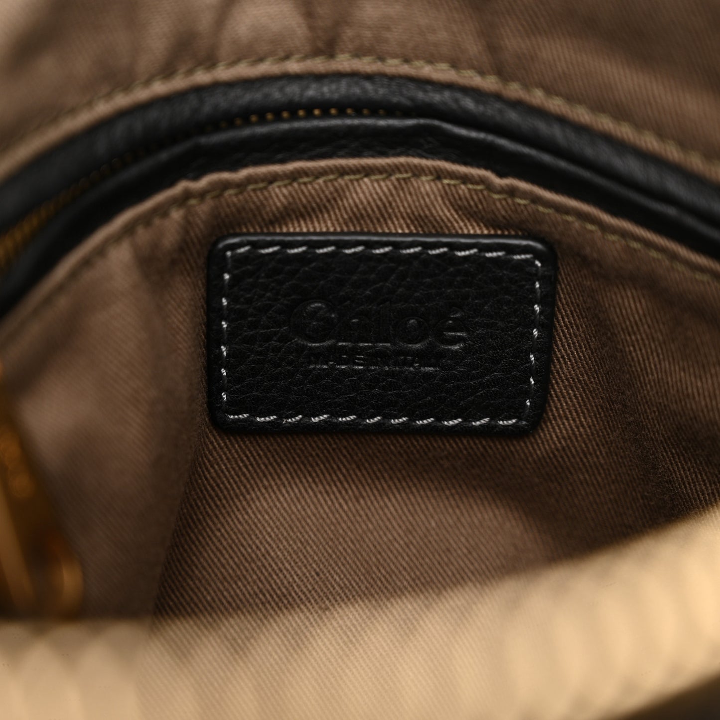 Calfskin Medium Marcie Satchel Black