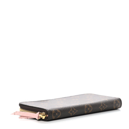 Louis Vuitton Monogram Clemence Wallet Rose Ballerine 4 of 9
