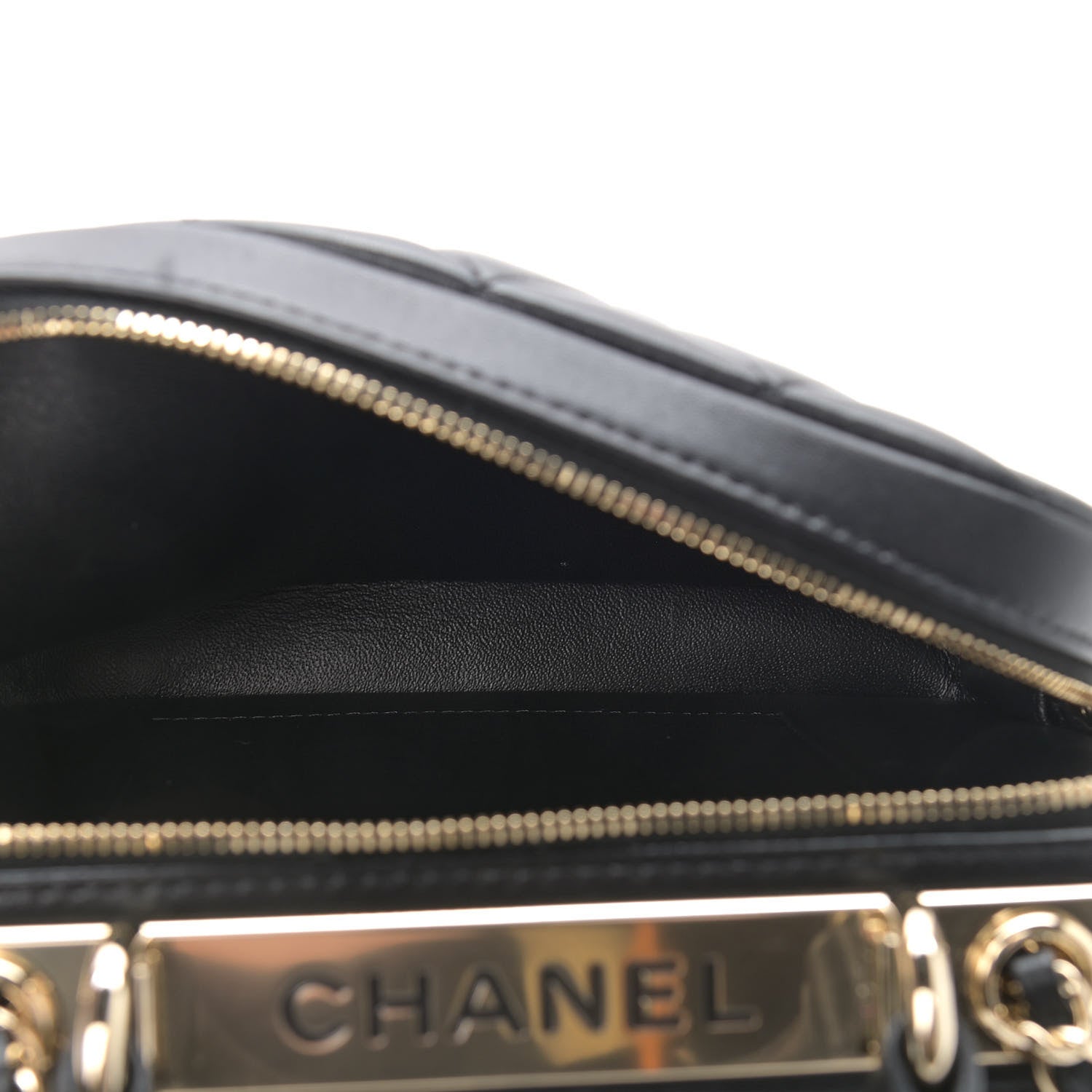 Chanel Lambskin Quilted Small Trendy CC Bowling Bag Black 4 of 10