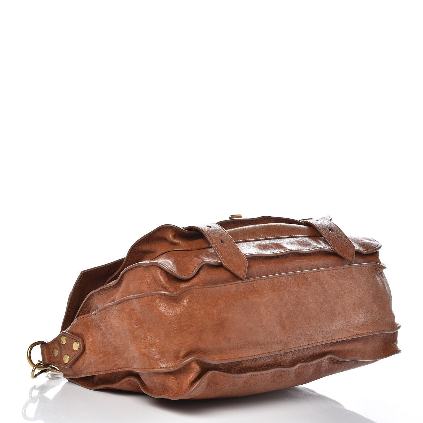 Lambskin Medium PS1 Satchel Saddle