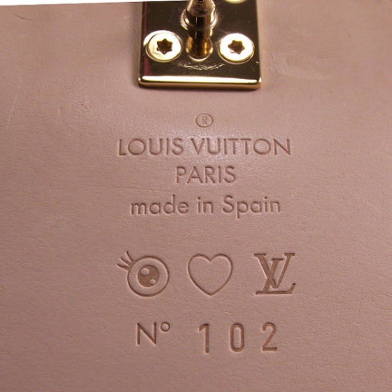 Louis Vuitton Monogram Multicolor Murakami Eye Love You Black 7 of 10