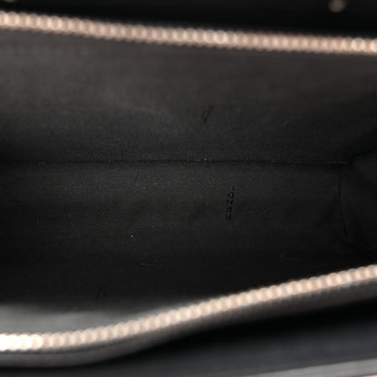 Fendi Vitello Elite Monster Mini Demi Jour Shoulder Bag Ribes Grigio Polvere Carbone 5 of 10