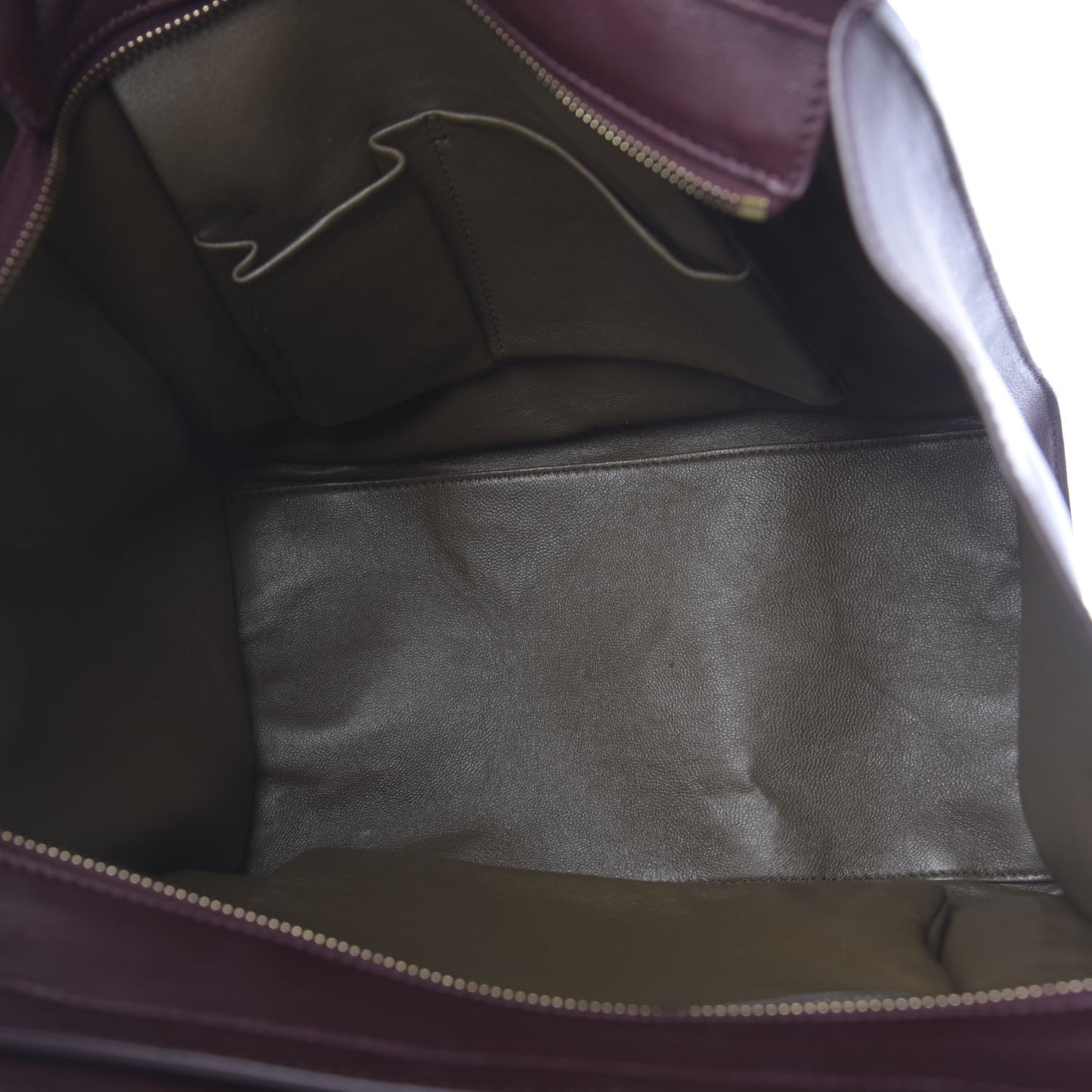 Smooth Calfskin Mini Luggage Burgundy