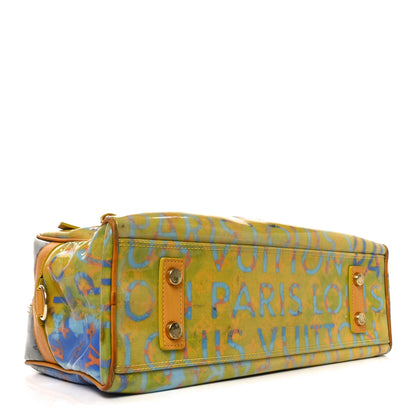Louis Vuitton Monogram Pulp Defile Weekender PM Yellow 4 of 9