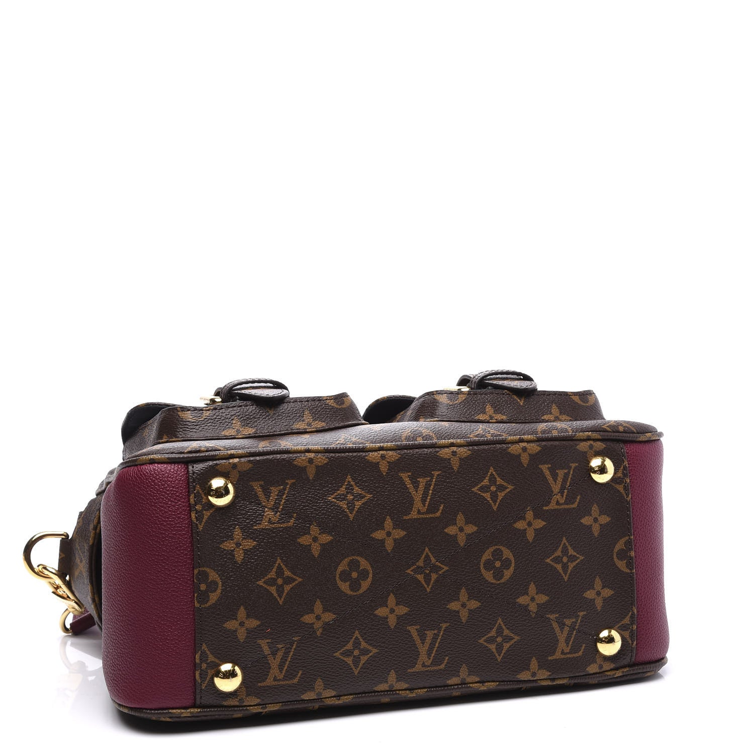 Louis Vuitton Monogram Manhattan NM Raisin 3 of 10