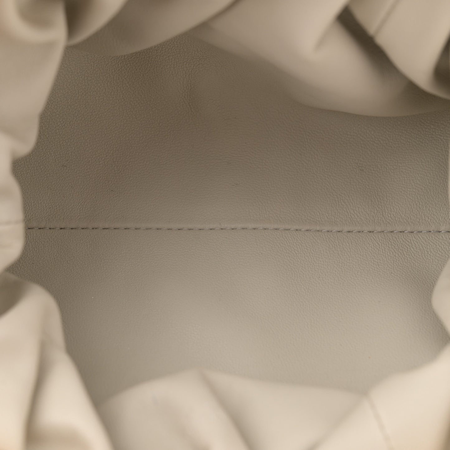 Metallic Crinkled Lambskin The Mini Pouch Oro