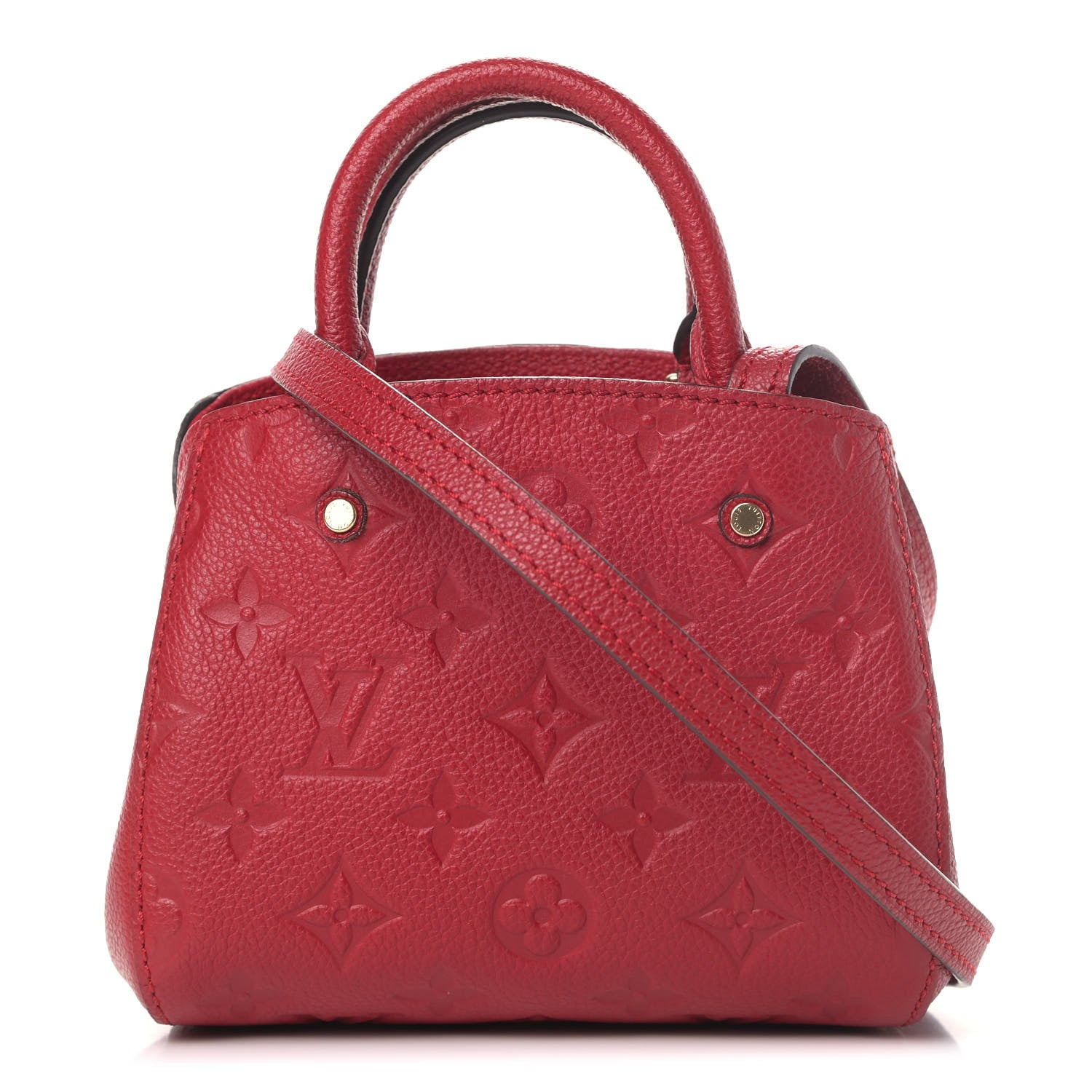 Louis Vuitton Empreinte Montaigne Nano Cherry 1 of 4