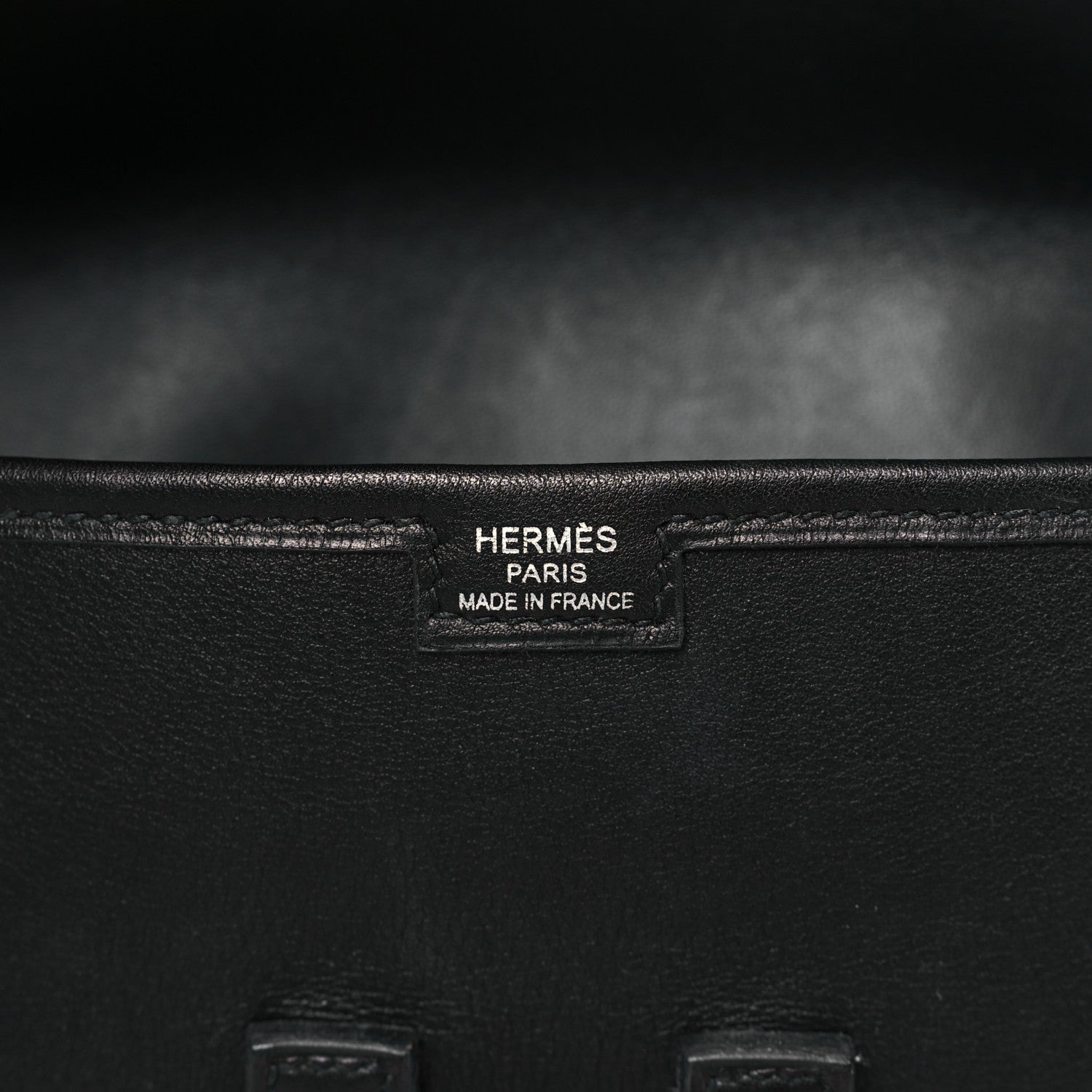 Hermes Swift Jige Elan 35 Clutch Black 6 of 9