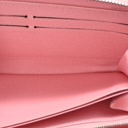 Louis Vuitton Epi Chain Flower Print Twist Zippy Wallet Pink 5 of 6