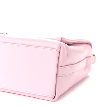 Givenchy Soft Calfskin 4G Embossed Medium Shoulder Bag Pale Pink 10 of 11