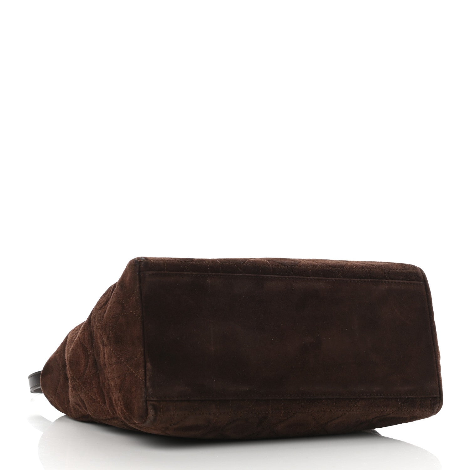 Christian Dior Suede Cannage Medium Lady Dior Brown 6 of 18