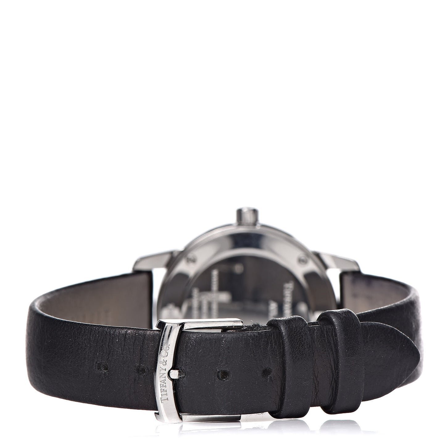Stainless Steel Calfskin 29mm Atlas 2-Hand Quartz Watch