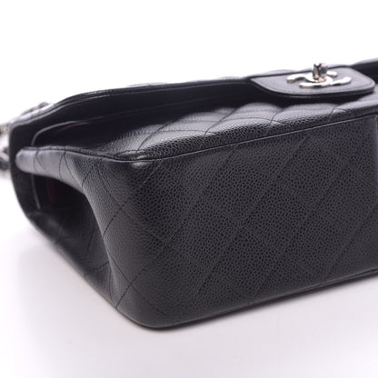Chanel Caviar Quilted Jumbo Double Flap Black 5 of 9