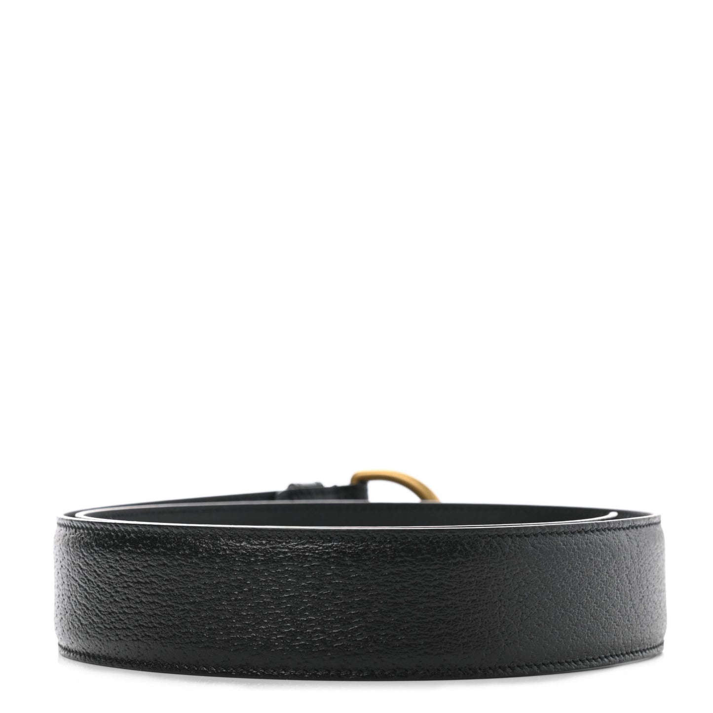 Textured Dollar Calfskin 40mm Belt 90 36 Black