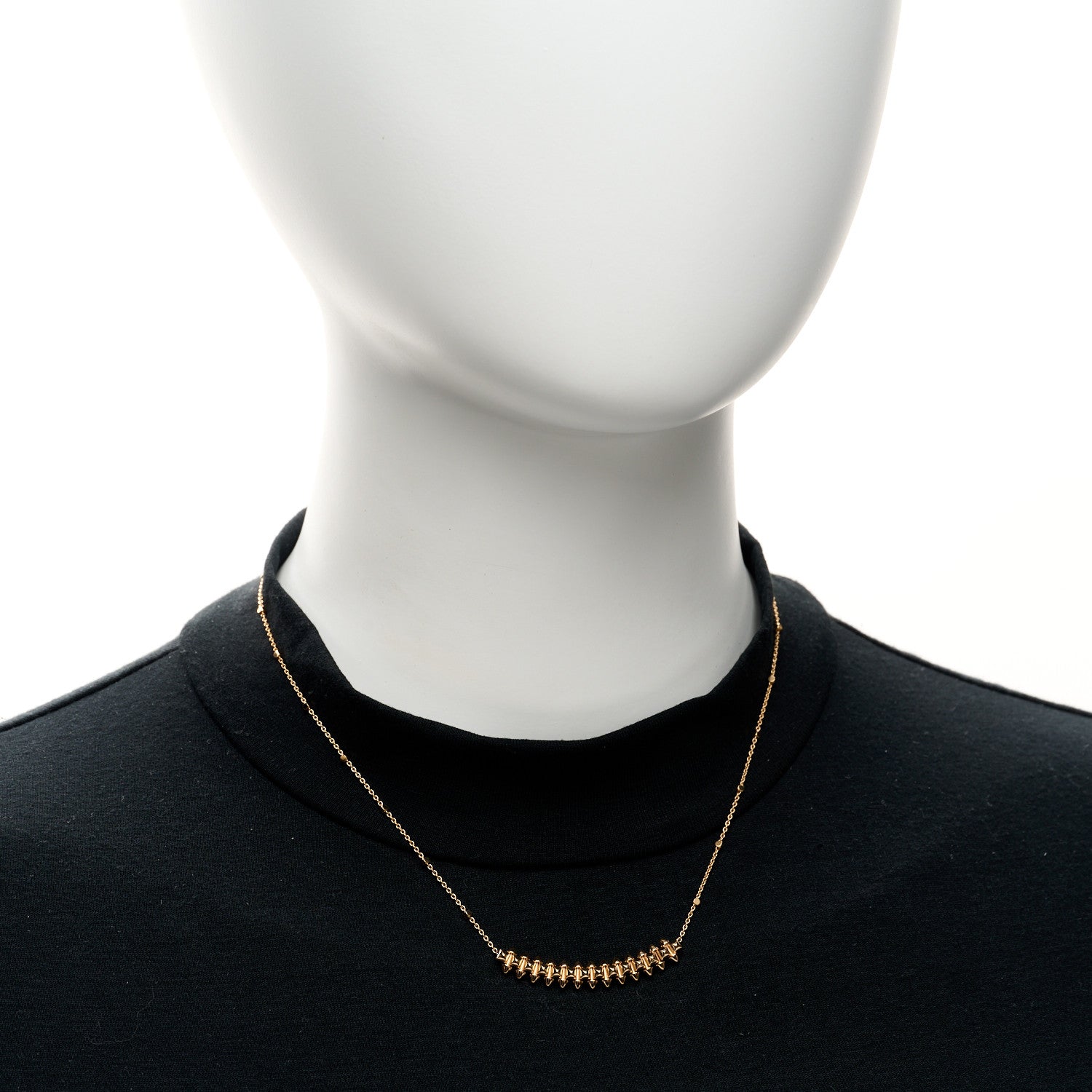 Cartier 18K Pink Gold Small Clash de Cartier Necklace 2 of 5
