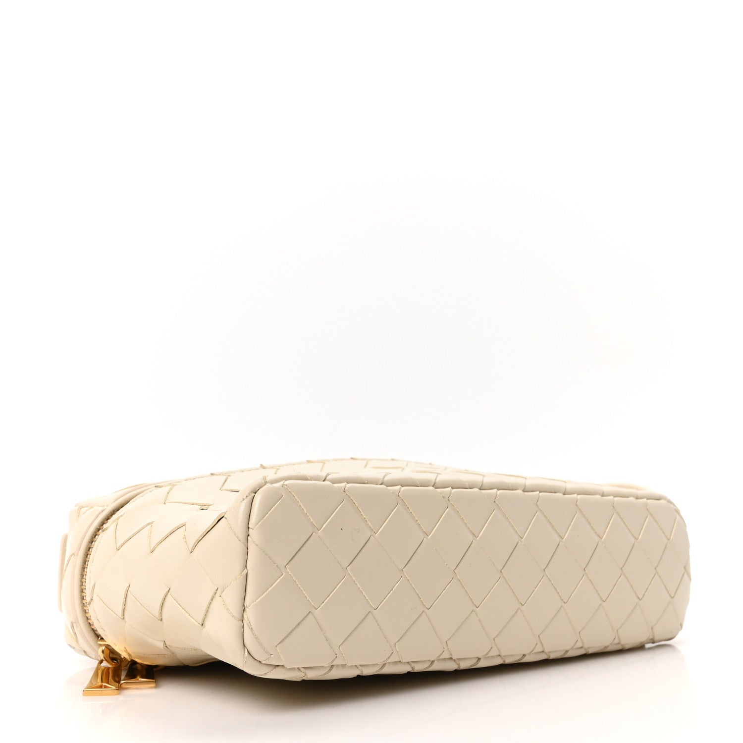Bottega Veneta Calfskin Intrecciato Bang Bang Vanity Case Sea Salt 4 of 9