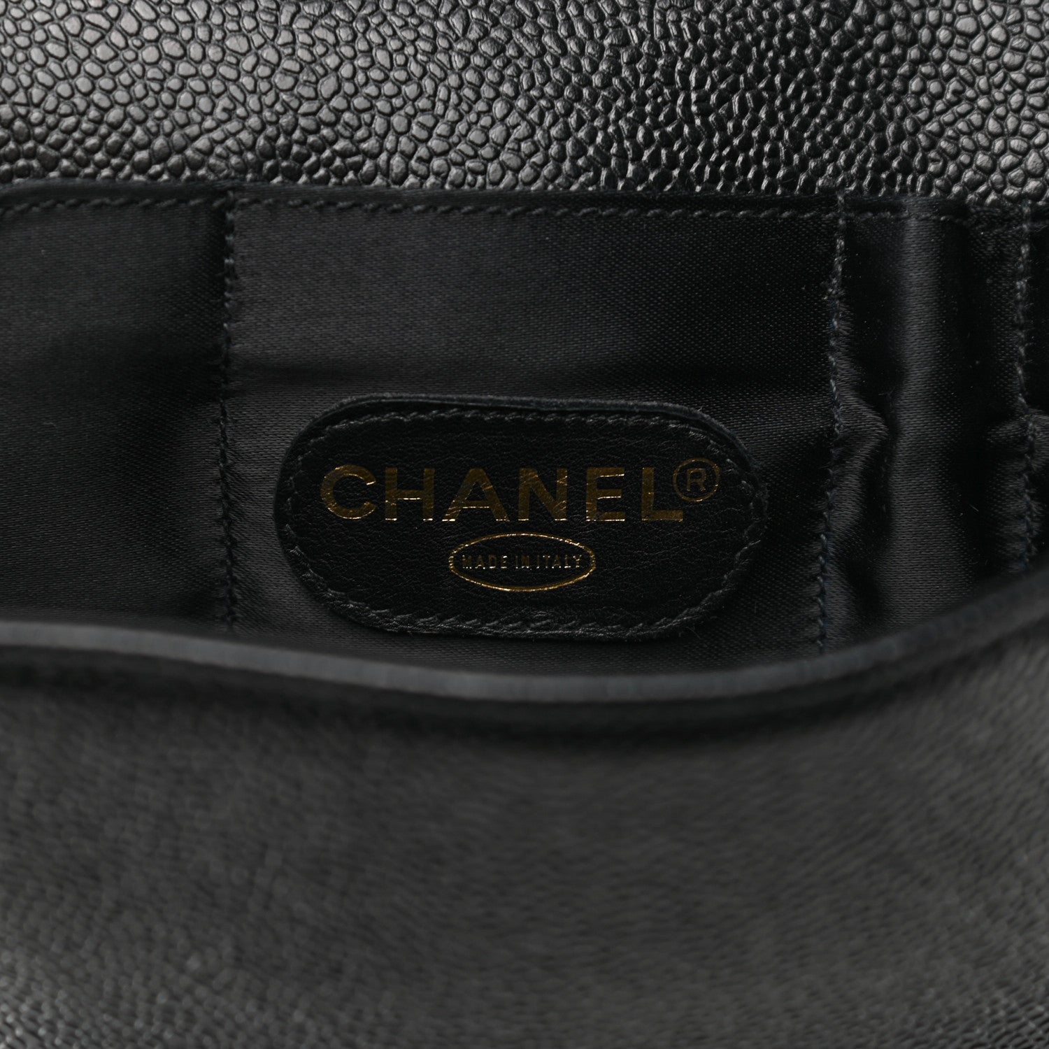 Chanel Caviar Briefcase Laptop Bag Black 6 of 7