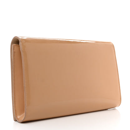 Saint Laurent Patent Calfskin Monogram Large Belle De Jour Clutch Chair 3 of 7