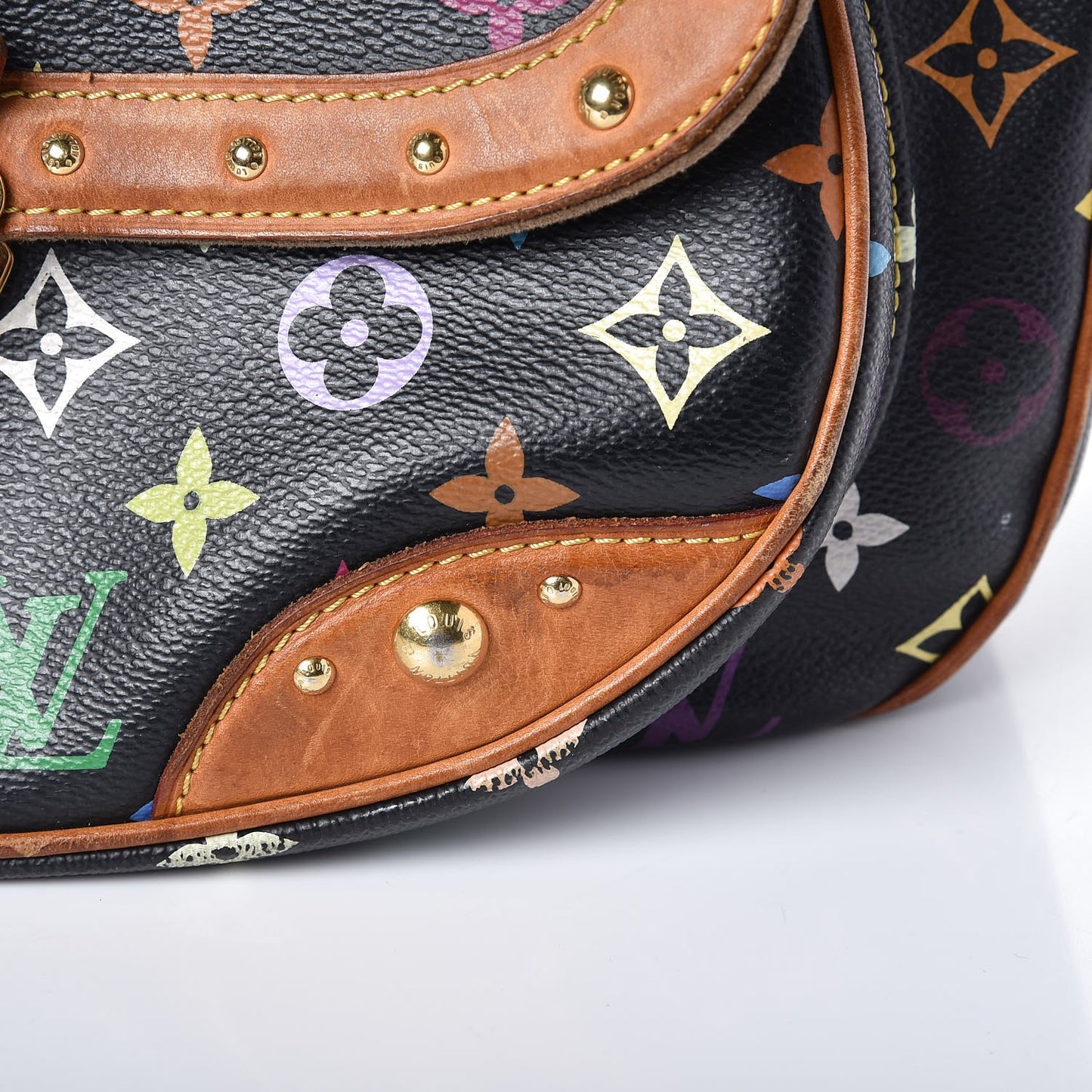Monogram Multicolor Rita Black