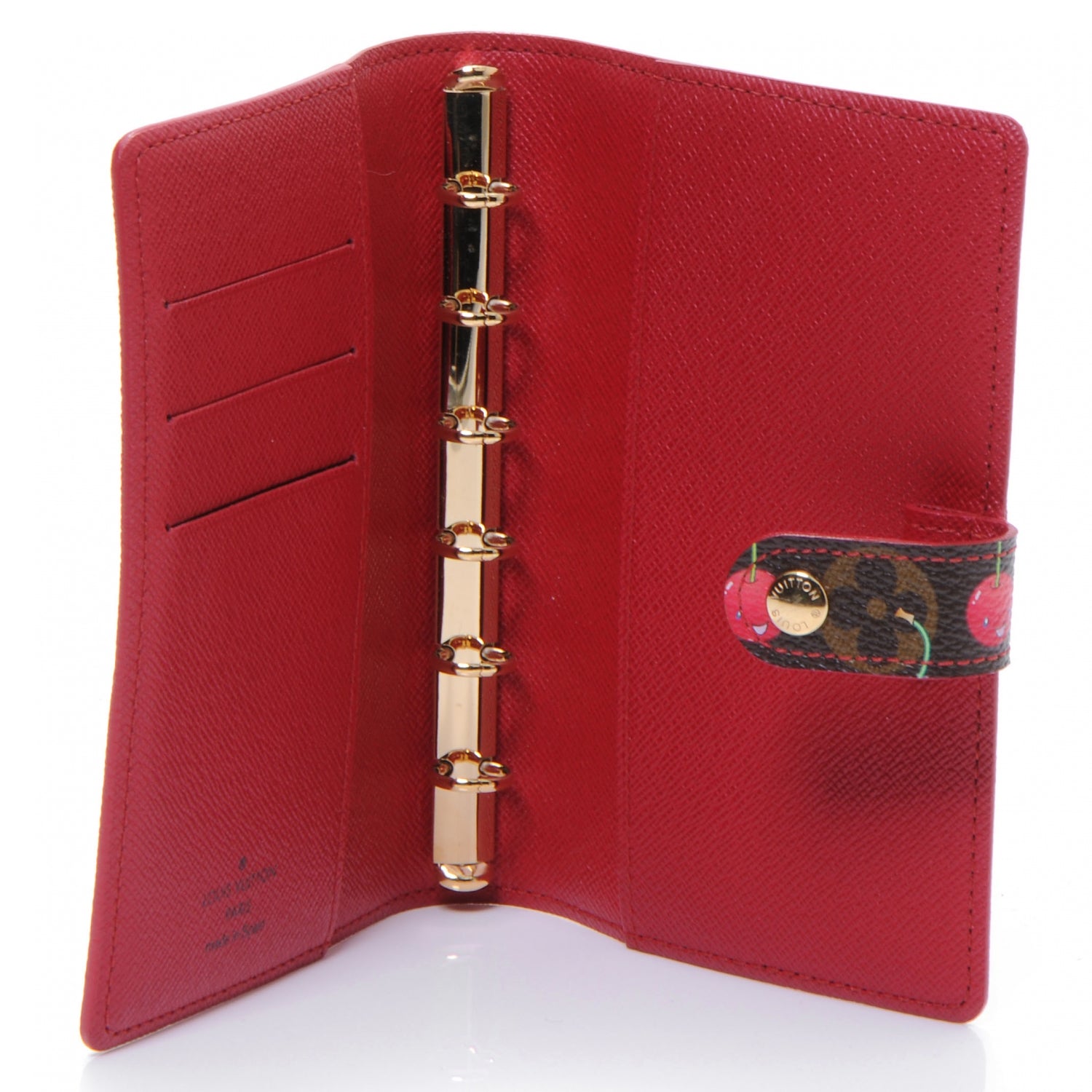 Louis Vuitton Monogram Cerises Small Ring Agenda Cover 5 of 7
