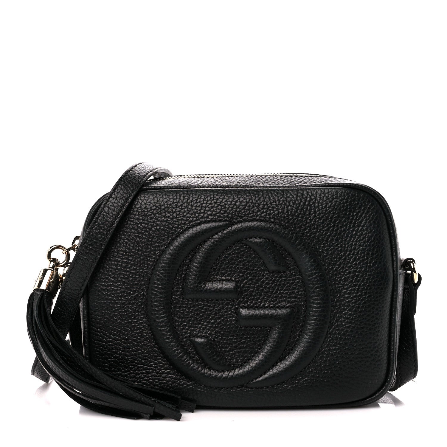 Gucci Pebbled Calfskin Small Soho Disco Bag Black 1 of 11