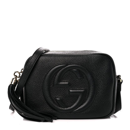 Gucci Pebbled Calfskin Small Soho Disco Bag Black 1 of 11