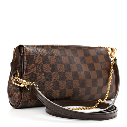 Louis Vuitton Damier Ebene Eva Clutch 3 of 11