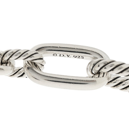 David Yurman Sterling Silver 11mm Madison Chain Toggle Necklace 5 of 6